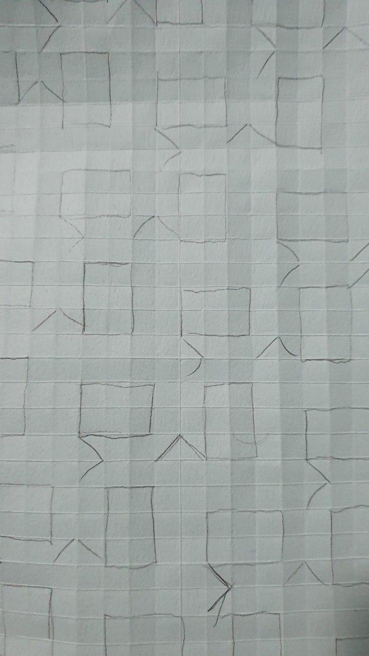 Translucent spacing pages